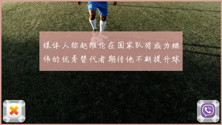 媒体人称赵维伦在国家队将成为继伟的优秀替代者期待他不断提升球技
